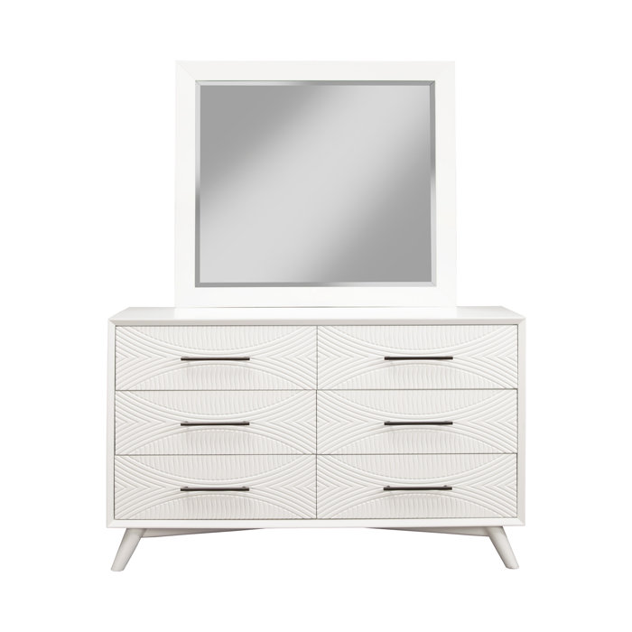 AllModern Daria Dresser, White & Reviews Wayfair